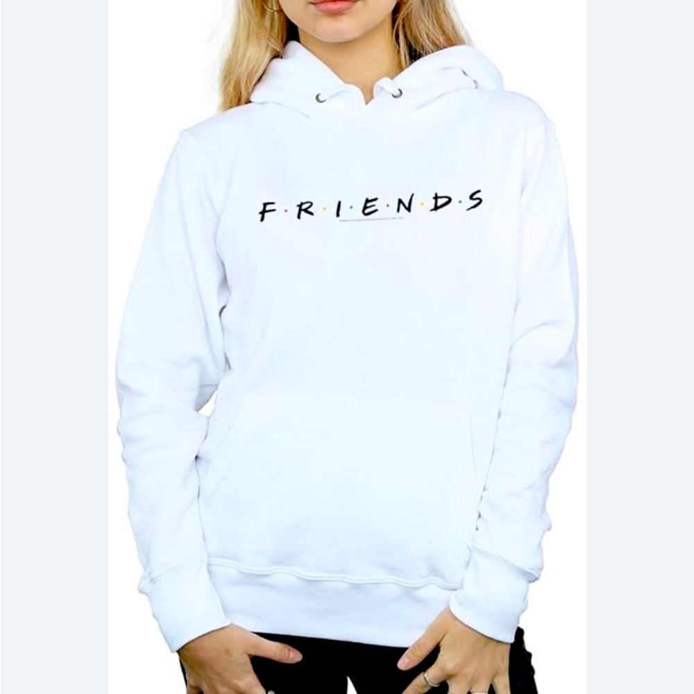 FRIENDS WHITE HOODIE